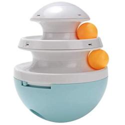 U/S Pet Tumbler Leaky Food Bowl with Trackball