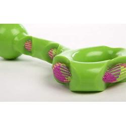 goDog Rope Tek Durable Tug and Toss Rope Toys-Easy on Teeth and Gums