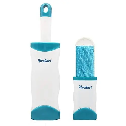 Brellavi Efficient Pet Hair Remover, Clean Dog and Cat Hair, Home Care Helper, Double-Sided, Travel Size Include Brellavi Efficient Pet Hair Remover, Clean Dog and Cat Hair, Home Care Helper, Double-Sided, Travel Size Include