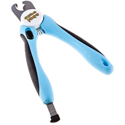 PawsPamper Professional Dog Nail Clipper Trimmer, Blue