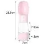 XINXIAO 2 in 1 Portable Pet Dog Water and Food Bottle for Walking Food Water Feeder for Dogs Drinking Bowl Puppy Cat Water Dispenser Pet