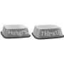 Bone Dry Hungry & Thirsty Pet Bowl