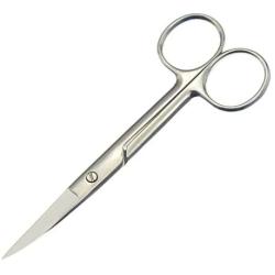 Yutoner 5.5 Inch Dimmson Professional Dog Grooming Scissors Set Tool- Sharp and Strong Stainless Steel Blade-Haircutting Thinning Straight Cured Shears - for Cat and More Pet