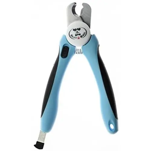 BENCMATE Dog Nail Clippers, Professional Pet Nail Clippers with Safety Guard to Avoid Over-Cutting Nails Durable Razor Sharp Blades Dog Nail Trimmer with Nail File BENCMATE Dog Nail Clippers, Professional Pet Nail Clippers with Safety Guard to Avoid Over-Cutting Nails Durable Razor Sharp Blades Dog Nail Trimmer with Nail File