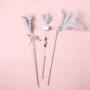Three Piece Set of cat Teaser Stick Manual Interactive cat Toy Anti bite pet Products