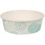 Glad for Pets Disposable Feeding Bowls | Small Disposable Dog Bowls in Assorted Designs| 1.75 Cup Feeding Size, 100 Count - Dog Bowls are Great for Dry and Wet Dog Food or Water