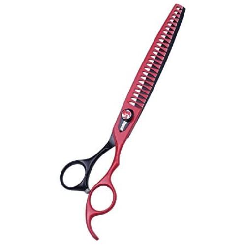 Klngstar 8.0'' Japan 440C Personality Design Big Chunker Professional Pet Grooming Thinning Scissors/Shear
