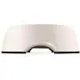 Flexzion Dog Bowl Slow Feeder, Anti-Gulping Pet Slower Feed Bowls (1.5-4 Cups) Size Capacity Food Container Dish with Raised 3 Column Design for Wet Dry Food Small Breed Puppy Animal Slow Down Eating