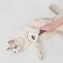 ELSPET Brush for Cat Dog/Shedding Brush with Self-Clean Eject Button/Cat Grooming Brush/Pet Massage Brush, Deshedding Tool for Short and Long Hair, Quick Release Button/Easy to Clean