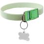 Davis FurEver Brite Glow in The Dark Pet Safety Collar, Small to Medium, Green