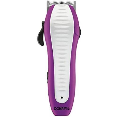 CONAIRPRO dog & cat Cord/Cordless Turbo Groom Clipper, Purple (PS50TP) CONAIRPRO dog & cat Cord/Cordless Turbo Groom Clipper, Purple (PS50TP)