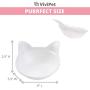 ViviPet Ceramic Kitty Cat Bowls Set of 2