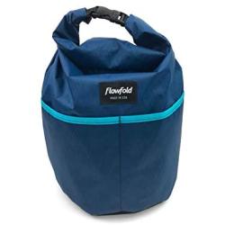 Flowfold Trailmate Food Bag & Travel Bowl - Ultralight & Durable Travel Set - Roll Top Feed Bag - Collapsible Bowl