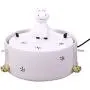 ROSE CREATE 1.3L Ceramic Cat Drinking Water Fountain Bowl, Upgraded USB Charging Smooth Porcelain Electric Pet Water Dispenser for Cats/Dogs with Quiet Pump, 5 Filters - White Sitting Deer ROSE CREATE 1.3L Ceramic Cat Drinking Water Fountain Bowl, Upgraded USB Charging Smooth Porcelain Electric Pet Water Dispenser for Cats/Dogs with Quiet Pump, 5 Filters - White Sitting Deer