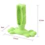 QYCL Dog Chew Toy Brush Effective Toothbrush for Dogs Pets Oral Care Dog Brushing Stick Toys for Dogs Teeth Cleaning,Green QYCL Dog Chew Toy Brush Effective Toothbrush for Dogs Pets Oral Care Dog Brushing Stick Toys for Dogs Teeth Cleaning,Green