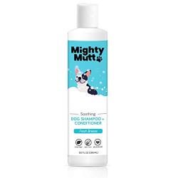 Mighty Mutt Natural & Hypoallergenic Dog Shampoo and Conditioner, Anti-itch, Soothing and Deodorizing (9oz)