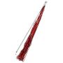ocijf179 Cat Teaser Stick Pet Cat Kitten Teaser Stick Bell Tassels Rod Wand Funny Interactive Play Toy - Blue