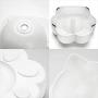 ljfjf Dorakitten cat Bowls White,Cat Feeding Bolws Cat Water Bowl with Plastic Rise Cat Bowls with Stand Adjustment Cat Dish Suitable All Cat (Color : -)