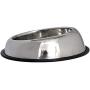 Iconic Pet 12 Cup Heavy Weight Non-Skid Easy Feed High Back Pet Bowl For Dog Or Cat (2 Pack)