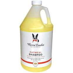 Warren London Oatmeal Dog Shampoo - Soothes Itchy & Sensitive Skin with Vitamins, Oats, Botanical Oils - 17 oz & 1 Gallon