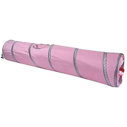 DONGKER Cat Tunnel, Cat Tube Foldable Rabbit Tunnel Toys Pet Tubes with Balls for Cat, Puppy, Rabbit etc DONGKER Cat Tunnel, Cat Tube Foldable Rabbit Tunnel Toys Pet Tubes with Balls for Cat, Puppy, Rabbit etc