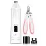 Foviza Dog Nail Grinder for Small Large Dogs Electric Dog Nail Trimmer Clippers Low Noise Paws Grooming Kit Pet Nail Clipper for Small Animals Claw Trimmer with Light Foviza Dog Nail Grinder for Small Large Dogs Electric Dog Nail Trimmer Clippers Low Noise Paws Grooming Kit Pet Nail Clipper for Small Animals Claw Trimmer with Light