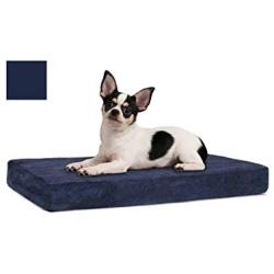 Orthopedic Dog Bed with Memory Foam | Lavish Mattress for Orthopedic Pet Joint Relief | Machine Washable Fabric with Removable and Water-Resistant Cover