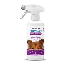 FoamCare Pet Shampoo for Thick Coats by Vetericyn | Promotes Healthy Skin and Coat - Hypoallergenic with Aloe - Cleans, Moisturizes, and Conditions – Instant Foam Shampoo – 16-ounce