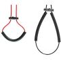 Rowno No Sit Haunch Holder Dog Restraint Grooming Assistance Kit, Heavy Duty Adjustable Cable Loop Clips for Large Dogs, Complete with Silicone Pet Hair Groom Brush