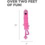 Outward Hound Fire Biterz Durable Real Fire Hose Material Dog Toy with Squeakers