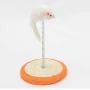 Pet Supplies Pet Cat Playing Toys Sisal Spring Seat Cat Scratch Board with Mouse, Board Diameter: 15cm, Random Color Delivery Pet Toys