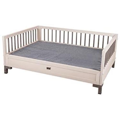 New Age Pet ecoFLEX Manhattan Raised Dog Bed w/Removable Cushion