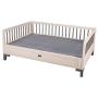 New Age Pet ecoFLEX Manhattan Raised Dog Bed w/Removable Cushion