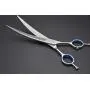 Professional Dog/Pet Grooming Shear Scissors 8.0'' Stainless Steel 440C Japanese Process (8.0'' Curved Blue Diamond) Professional Dog/Pet Grooming Shear Scissors 8.0'' Stainless Steel 440C Japanese Process (8.0'' Curved Blue Diamond)