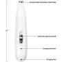 HIPIPET Dog Clippers Grooming Tools Quiet Cordless Small Dog Trimmer 2 Speed Rechargeable Pet Shears Electric Cat Shaver for Hair During Paws Face Nose Ears Eyes Rump