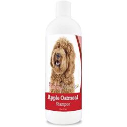 Healthy Breeds Apple Oatmeal Shampoo Spray that moisturizes and the anti inflammatory properties hydrate cool and soothe damage coat and skin.  Relief from dry skin flea bites 8oz