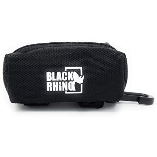 Black Rhino - Poop Bag Pouch Waist Bags Holder (Black)