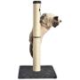 Amazon Basics Medium Cat Scratching Post - 16 x 16 x 32 Inches, Gray