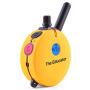 Bundle of 2 Items - E-Collar - ET-400 - 3/4 Mile Rechargeable Remote Waterproof Trainer Educator - Static, Vibration and Sound Stimulation Collar with PetsTEK Dog Training Clicker