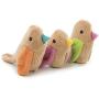 SmartyKat, Chickadee Chirp, Electronic Sound Cat Toy, Soft Plush Chirping Bird, Interactive, With Catnip and Stuffing