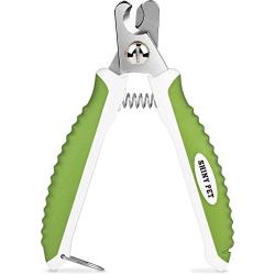 Dog Nail Clippers with Safety Guard - Pet Nail Clippers for Large Medium Small Breed - Protective Nail Cutter, Safe Claw Trimmer, Ergonomic Toenail Scissors - Ebook Guide