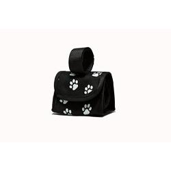 Dog Supplies Paw Print Dispenser (Black)