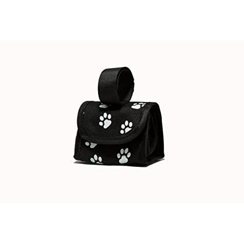 Dog Supplies Paw Print Dispenser (Black)