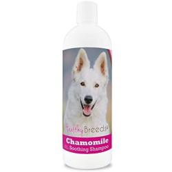 Healthy Breeds Chamomile Dog Shampoo & Conditioner with Oatmeal & Aloe for German Shepherd, White - OVER 200 BREEDS - 8 oz - Gentle for Dry Itchy Skin - Safe with Flea and Tick Topicals