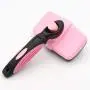 US-DXB Easy Cleaning Slicker Brush Pet Clean Grooming Tool Loose Hair for Dog and Cat(Pink)