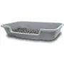 PuppyGoHere Dog Litter Box Recycled Misty Gray Color: 24''x20''x5'' Recycled Gray Colored Pans May Vary in Color. Marks May BE Present. See More Information in Description USA Made