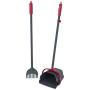 Petmate Clean Response Swivel Bin & Rake Pooper Scooper, Plastic Handle Petmate Clean Response Swivel Bin & Rake Pooper Scooper, Plastic Handle