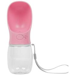 KINTEN Dog Water Bottle, Portable Dog Water Dispenser with Drinking Bowl, Leak-Proof Water Bottle for Pets Walking, Traveling, Hiking