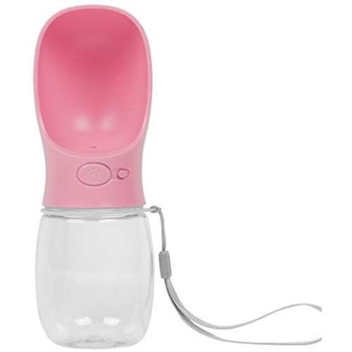 KINTEN Dog Water Bottle, Portable Dog Water Dispenser with Drinking Bowl, Leak-Proof Water Bottle for Pets Walking, Traveling, Hiking