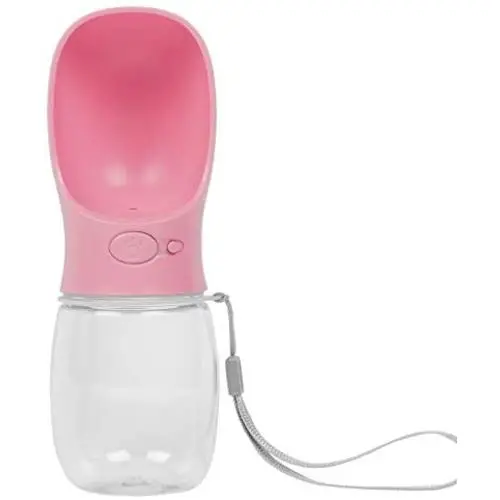 KINTEN Dog Water Bottle, Portable Dog Water Dispenser with Drinking Bowl, Leak-Proof Water Bottle for Pets Walking, Traveling, Hiking KINTEN Dog Water Bottle, Portable Dog Water Dispenser with Drinking Bowl, Leak-Proof Water Bottle for Pets Walking, Traveling, Hiking
